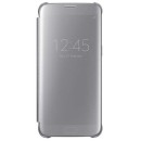 Samsung Flip Case Clear View Θήκη EF-ZG935CS Silver - Galaxy S7 Edge SM-G935F
