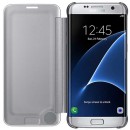 Samsung Flip Case Clear View Θήκη EF-ZG935CS Silver - Galaxy S7 Edge SM-G935F