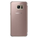Samsung Flip Case Clear View Θήκη EF-ZG935CZ Pink - Galaxy S7 Edge SM-G935F