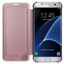 Samsung Flip Case Clear View Θήκη EF-ZG935CZ Pink - Galaxy S7 Edge SM-G935F