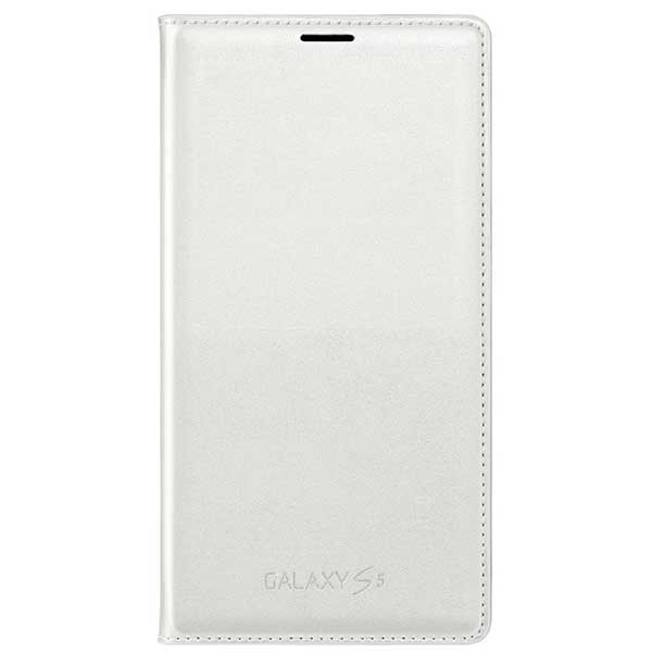 Samsung Flip Case Θήκη EF-WG900BW White - Galaxy S5 SM-G900
