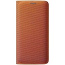 Samsung Flip Case Fabric Θήκη EF-WG925BO Orange - Galaxy S6 Edge SM-G925F
