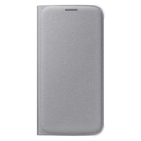 Samsung Flip Case Fabric Θήκη EF-WG920BS Silver - Galaxy S6 SM-G920F
