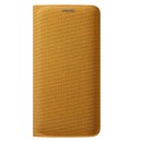 Samsung Flip Case Fabric Θήκη EF-WG925BY Yellow - Galaxy S6 Edge SM-G925F
