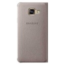 Samsung Flip Cover Θήκη EF-WA310PF Gold - Galaxy A3 2016 SM-A310F