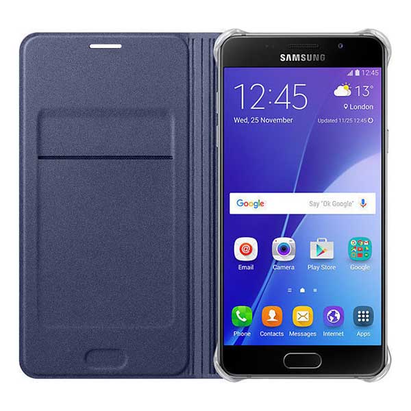 Samsung Flip Cover Θήκη EF-WA510PB Black - Galaxy A5 2016 SM-A510F
