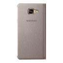 Samsung Flip Cover Θήκη EF-WA510PF Gold - Galaxy A5 2016 SM-A510F