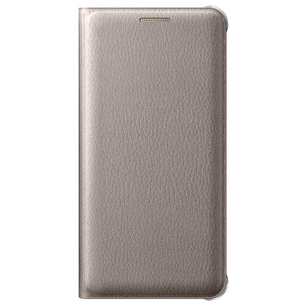 Samsung Flip Cover Θήκη EF-WA510PF Gold - Galaxy A5 2016 SM-A510F