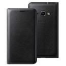 Samsung Flip Cover Θήκη EF-WJ120PB Black - Galaxy J1 2016 SM-J120