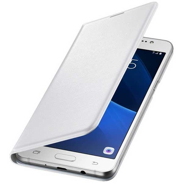 Samsung Flip Cover Θήκη EF-WJ510PW White - Galaxy J5 (2016) SM-J510FN