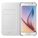 Samsung Flip Wallet Case Θήκη EF-WG920PW White - Galaxy S6 SM-G920F Samsung Flip Wallet Case Θήκη EF-WG920PW White - Galaxy S6 SM-G920F