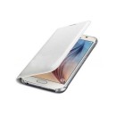 Samsung Flip Wallet Case Θήκη EF-WG920PW White - Galaxy S6 SM-G920F Samsung Flip Wallet Case Θήκη EF-WG920PW White - Galaxy S6 SM-G920F