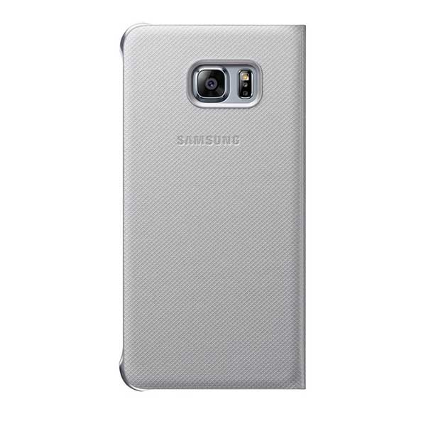 Samsung Flip Wallet Case Θήκη EF-WG928PS Silver - S6 Edge Plus SM-G928F
