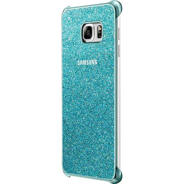 Samsung Faceplate Glitter Cover Case Θήκη EF-XG928CL Blue - Galaxy S6 Edge Plus SM-G928F
