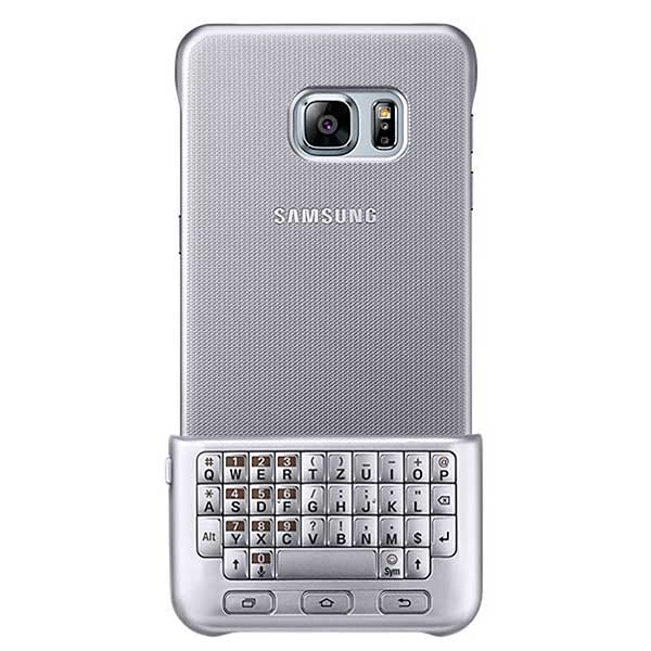 Samsung Keyboard Cover Θήκη Πληκτρολόγιο EJ-CG928MS Silver - Galaxy S6 Edge Plus SM-G928F