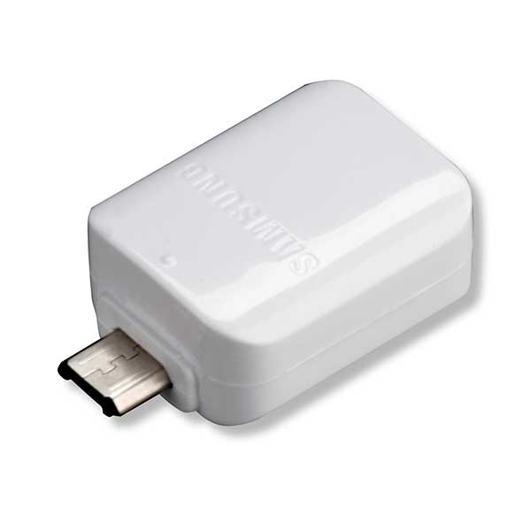 Samsung OTG Micro-USB Connector Αντάπτορας GH96-09728A White - Samsung Galaxy S7 / S7 Edge