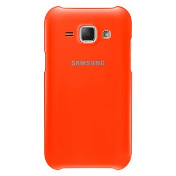 Samsung Protective Cover Θήκη EF-PJ100BO Orange - Galaxy J1 SM-J100
