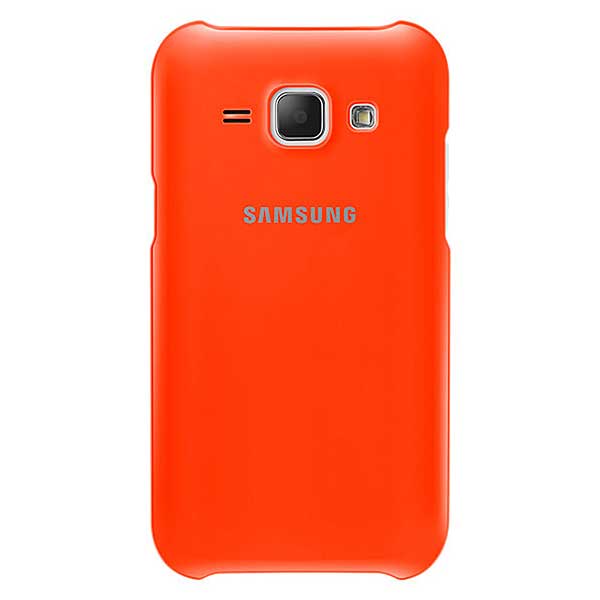 Samsung Protective Cover Θήκη EF-PJ100BO Orange - Galaxy J1 SM-J100