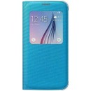 Samsung S-View Cover Fabric Θήκη EF-CG920BL Blue - Galaxy S6 SM-G920F