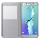 Samsung S-View Flip Cover Case Folio Θήκη EF-CG928PS Silver - Galaxy S6 Edge Plus SM-G928F Samsung S-View Flip Cover Case Folio Θήκη EF-CG928PS Silver - Galaxy S6 Edge Plus SM-G928F