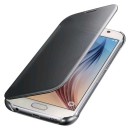 Samsung Clear View Cover Case Θήκη EF-ZG920BS Silver - Galaxy S6 SM-G920F