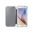 Samsung Clear View Cover Case Θήκη EF-ZG920BS Silver - Galaxy S6 SM-G920F