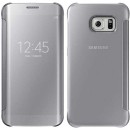 Samsung Clear View Cover Case Θήκη EF-ZG925BS Silver - Galaxy S6 Edge SM-G925 Samsung Clear View Cover Case Θήκη EF-ZG925BS Silver - Galaxy S6 Edge SM-G925