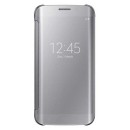 Samsung Clear View Cover Case Θήκη EF-ZG925BS Silver - Galaxy S6 Edge SM-G925 Samsung Clear View Cover Case Θήκη EF-ZG925BS Silver - Galaxy S6 Edge SM-G925