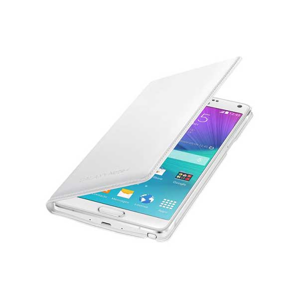 Samsung Flip Case Leather Classic Θήκη EF-WN910FT White - Galaxy Note 4 N910 Samsung Flip Case Leather Classic Θήκη EF-WN910FT White - Galaxy Note 4 N910