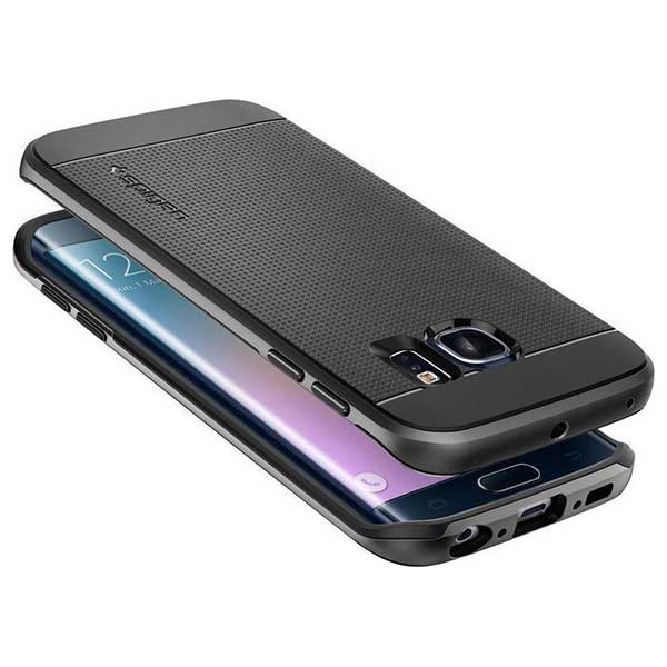 Spigen Neo Hybrid Θήκη Gunmetal - Samsung Galaxy S6 Edge