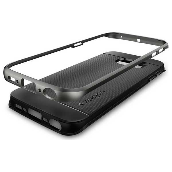 Spigen Neo Hybrid Θήκη Gunmetal - Samsung Galaxy S6 Edge