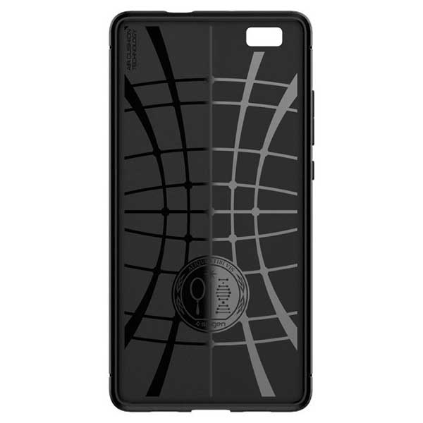 Spigen Rugged Armor Θήκη Black - Huawei P8 Lite