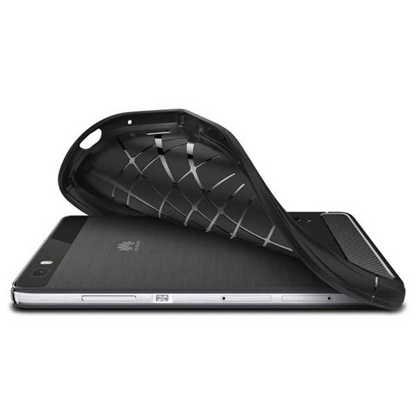 Spigen Rugged Armor Θήκη Black - Huawei P8 Lite