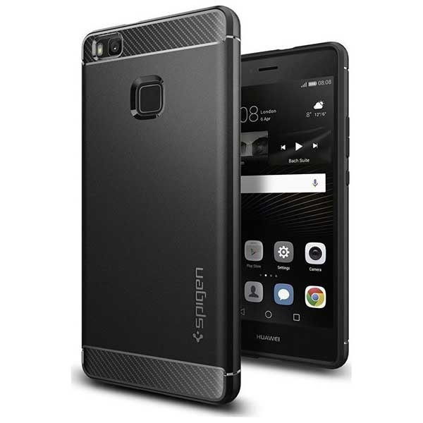 Spigen Rugged Armor Θήκη Black - Huawei P9 Lite
