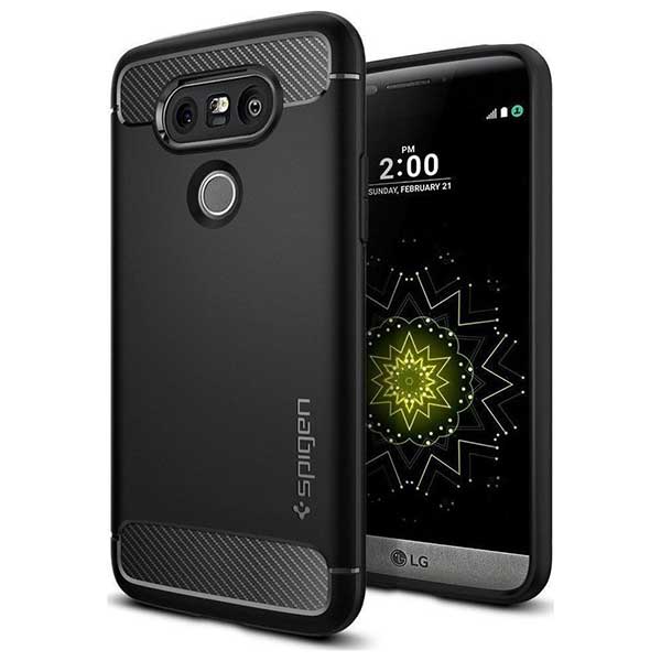 Spigen Rugged Armor Θήκη Black - LG G5