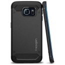 Spigen Rugged Armor Θήκη Black - Samsung Galaxy S6 Edge