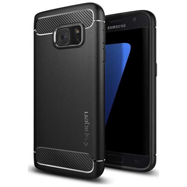 Spigen Rugged Armor Θήκη Black - Samsung Galaxy S7