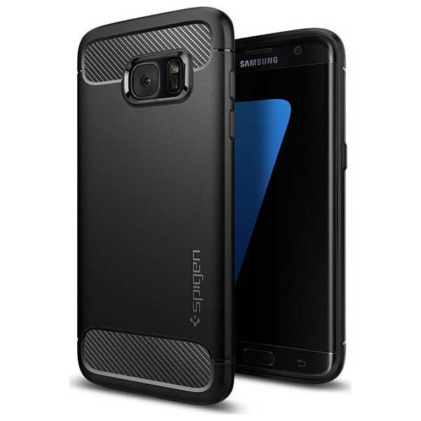 Spigen Rugged Armor Θήκη Black - Samsung Galaxy S7 Edge