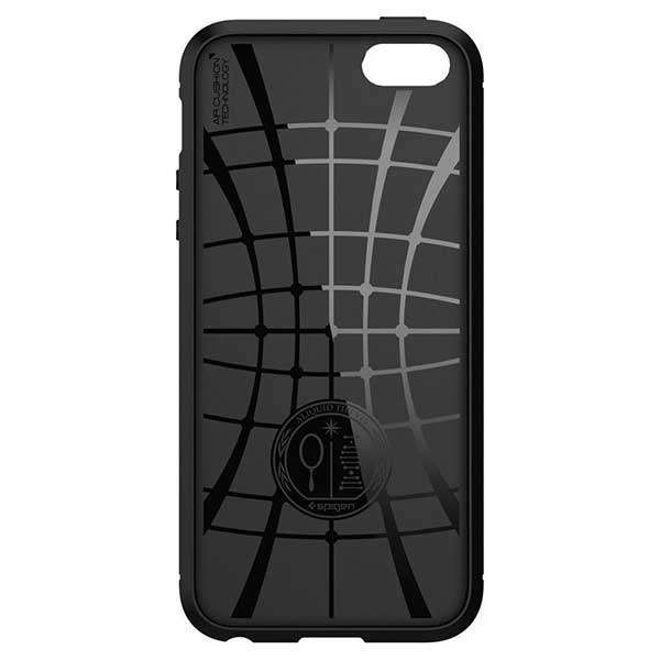 Spigen Rugged Armor Θήκη Black - iPhone 5 / 5S / SE