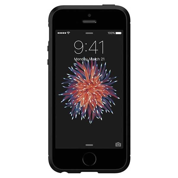 Spigen Rugged Armor Θήκη Black - iPhone 5 / 5S / SE