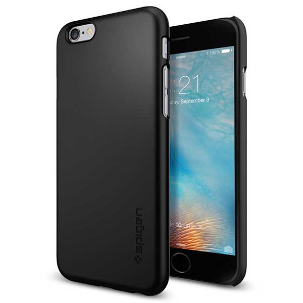 Spigen Thin Fit Θήκη Black - iPhone 6 / 6S