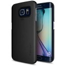Spigen Thin Fit Θήκη Smooth Black - Samsung Galaxy S6 Edge
