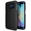 Spigen Thin Fit Θήκη Smooth Black - Samsung Galaxy S6 Edge