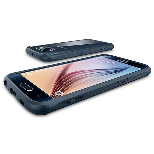 Spigen Ultra Hybrid Metal Slate Θήκη - Samsung Galaxy S6 Spigen Ultra Hybrid Metal Slate Θήκη - Samsung Galaxy S6