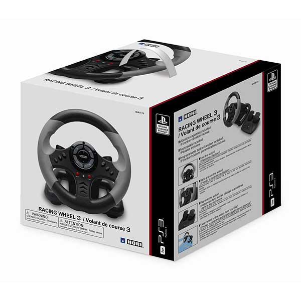 Steering Wheel Official Sony Licensed Hori 3 Τιμονιέρα - PS3 Console