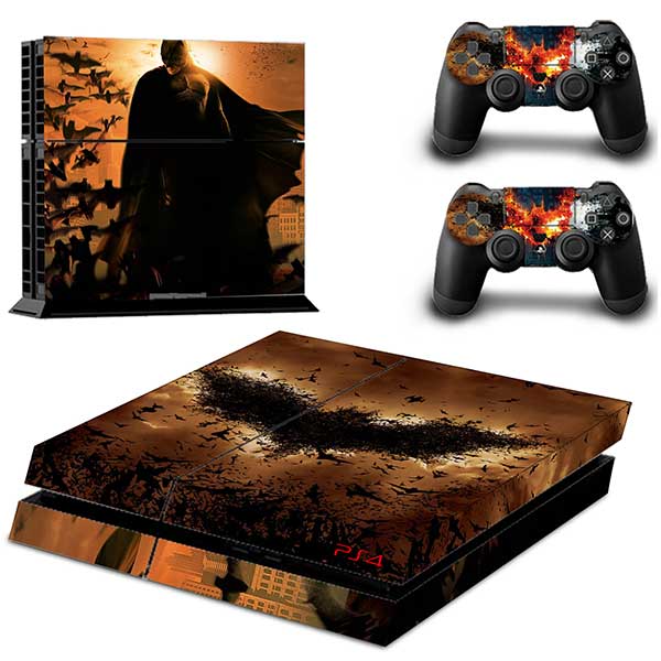 Sticker Skin Batman #2 Αυτοκόλλητο + 2 Controller Sticker - PS4 Fat Console