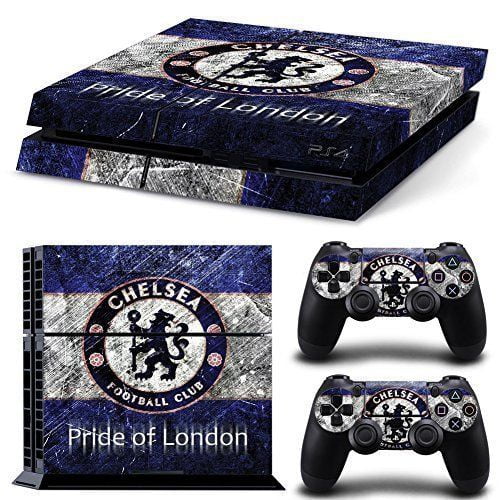 Sticker Skin Chelsea Αυτοκόλλητο + 2 Controller Sticker - PS4 Fat Console