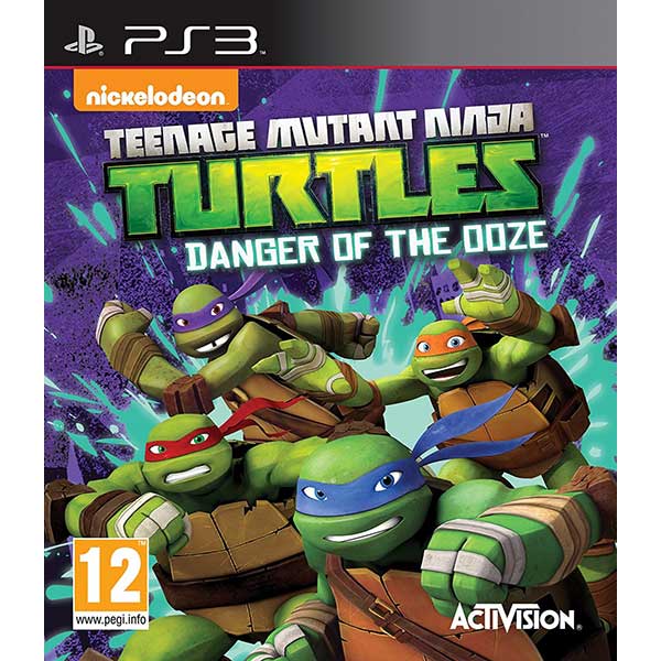 Teenage Mutant Ninja Turtles Danger of the Ooze - PS3 Game Teenage Mutant Ninja Turtles Danger of the Ooze - PS3 Game