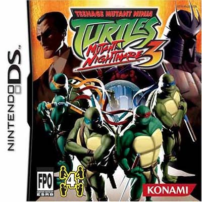 Teenage Mutant Ninja Turtles: Mutant Nightmare 3 - Nintendo DS Game