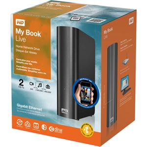 Western Digital My Book Live 2TB Ethernet WDBACG0020HCH Μεταχειρισμένο